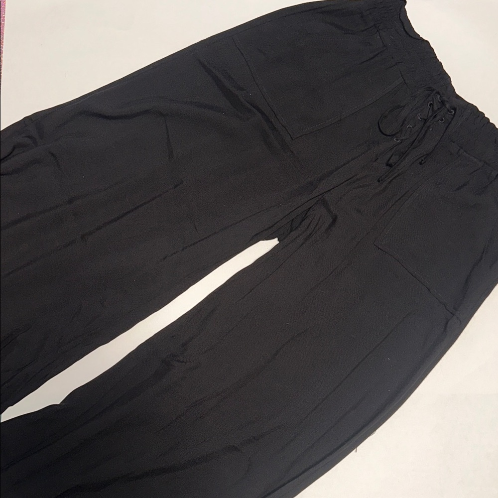 Wide Leg Black Pants Jack by BB Dakota Black